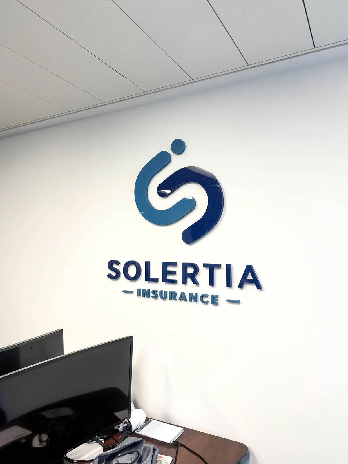 Solertia Insurance Wall